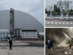 Чернобылийн станцын 4-р реакторыг аюулгүй болгох шинэ байгууламжийг 9 жил барьж байна