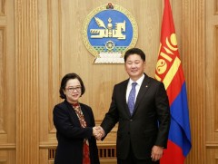 Ерөнхий сайд У.Хүрэлсүх НҮБ-ын Ерөнхий нарийн бичгийн даргын орлогчийг хүлээн авч уулзлаа