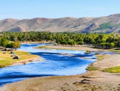 Идэрийн гол туналзан урсана