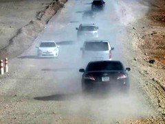 Улаанбаатар-Дархан чиглэлд гаргасан түр зам аюулгүй байдал хангахгүй байна