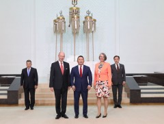 ХБНГУ-аас Монгол Улсад суух Онц бөгөөд Бүрэн эрхт Элчин сайд Итгэмжлэх жуух бичгээ өргөн барилаа