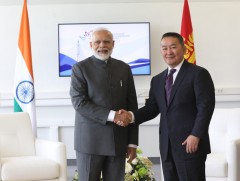  Ерөнхийлөгч Х.Баттулга БНЭУ-ын Ерөнхий сайд Нарендра Модитой уулзлаа