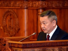 Монгол Улсын Ерөнхийлөгчийн Тамгын газрын дарга З.Энхболд албан бичиг ирүүллээ