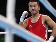 Х.Энхмандах, Б.Чинзориг, Э.Цэндбаатар, Г.Баярхүү нар дараагийн тулаандаа бэлэн