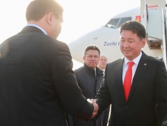 Монгол Улсын Ерөнхий сайд У.Хүрэлсүхийн БНКаУ-д хийх албан ёсны айлчлал эхэллээ