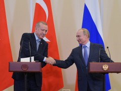 Ерөнхийлөгч Путин болон Эрдоган нар Курдуудын асуудлаар хэлэлцээрт хүрчээ