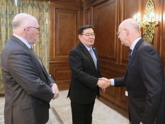 УИХ-ын дарга Г.Занданшатар АНУ-ын Худалдааны яамны төлөөлөгчдийг хүлээн авч уулзав