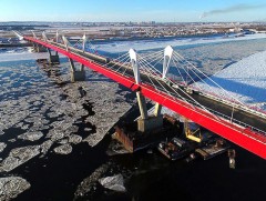 ОХУ, БНХАУ-ыг холбох хурдны замын гүүрийг барьж дуусгав