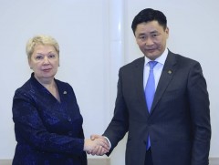 ОХУ-ын Гэгээрлийн сайд О.Ю.Васильеватай уулзлаа 