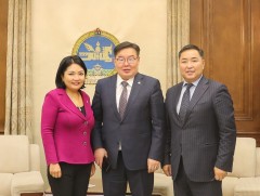 УИХ-ын гишүүн Б.Саранчимэг, Б.Пүрэвдорж нарт баяр хүргэлээ