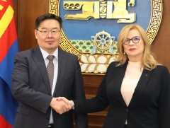 БНПУ-ын Сеймийн дэд маршал, хатагтай Малгажота Гошевскаг хүлээн авч уулзлаа