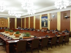 Санхүүжилтийн ерөнхий хэлэлцээрийг соёрхон батлах тухай хуулийн төслийг хэлэлцэв