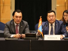 УИХ-ын дэд дарга Я.Санжмятав тэргүүтэй төлөөлөгчид Ази, Номхон далайн орнуудын парламентчдын чуулг..