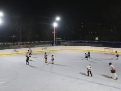 Дархан-Уул аймаг, сумын ЗДТГ, хоккейн холбоотой хамтран шинэ талбайгаа хүлээн авлаа