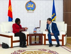  Дэлхийн банкны Зүүн Ази, Номхон далайн бүс хариуцсан дэд ерөнхийлөгч Виктория Квакватай уулзжээ
