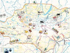 Эртний түүхэн газрын зургийн гурван боть ном хэвлэнэ