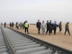 Ерөнхийлөгч Х.Баттулга төмөр замын бүтээн байгуулалтын ажилтай танилцлаа