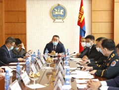 Үндэсний аюулгүй байдлыг хангах тусгайлсан чиг үүрэгтэй байгууллагуудын удирдлагуудтай уулзлаа