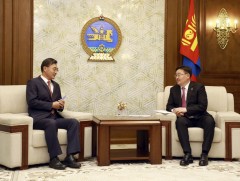 Шинэ нөхцөл байдалд зохицуулан харилцаа, хамтын ажиллагаагаа идэвхжүүлэх хүсэлтээ УИХ-ын дарга Г.З..