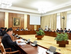 Засгийн газрын бүтэц, бүрэлдэхүүний тухай хуулийн төслийг анхны хэлэлцүүлгээр батлуулах горимын са..