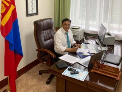 УИХ-ын гишүүн Ж.Чинбүрэн “Ковид-19 ба уур амьсгалын өөрчлөлт” сэдэвт виртуал хуралд оролцлоо