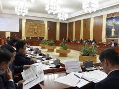 “Монгол Улсыг 2021-2025 онд хөгжүүлэх таван жилийн үндсэн чиглэлийг батлах тухай” тогтоолын төслий..