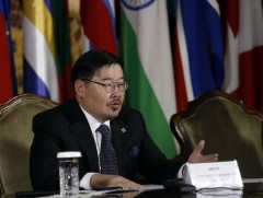 Г.Занданшатар Дэлхийн парламентуудын тэргүүн нарын V хурлын салбар хэлэлцүүлэгт үг хэллээ