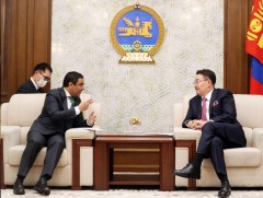 Кувейтийн Элчин сайд Мухаммад Аль-Мутайриг хүлээн авч уулзлаа