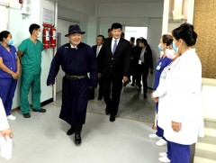 Дорнод аймаг дахь Бүсийн оношилгоо, эмчилгээний төвд зочилж, үйл ажиллагаатай нь танилцлаа 