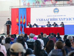 Ерөнхий сайд У.Хүрэлсүх Хэнтий аймгийн иргэдтэй уулзав