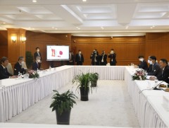 Япон Улсын Гадаад хэргийн сайд Мотэги Тошимицү Монгол Улсын Ерөнхийлөгч Х.Баттулгад бараалхлаа