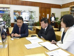 ЕСБХБ-ны Монгол дахь Суурин төлөөлөгчийн газрын тэргүүнтэй онлайн уулзалт хийлээ