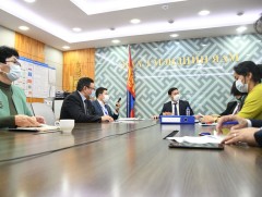 Дархан-Уул аймгийн ЭМГ-тай цахим хурал хийлээ