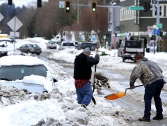 Хятадын зүүн хойд бүс нутгаар их хэмжээний цас ороод байна    