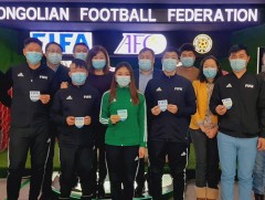 “FIFA” зэрэглэлтэй шүүгчид 2021 оны тэмдгээ гардан авлаа