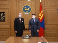 Ерөнхий  сайд Л.Оюун-Эрдэнэ ХБНГУ-ын Элчин сайдыг хүлээн авч уулзав