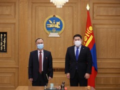 Ерөнхий сайд Л.Оюун-Эрдэнэ БНАСАУ-ын Элчин сайдыг хүлээн авч уулзлаа