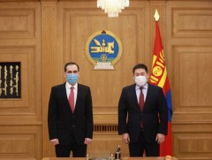 Ерөнхий  сайд Дэлхийн банкны Суурин төлөөлөгч Андрей Михневийг хүлээн авч уулзав