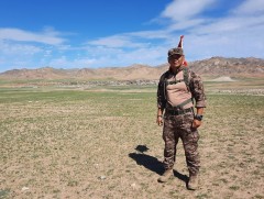 Ахлах ахлагч Э.Даваажамц өнөөдөр 1000 дахь км замаа туулна