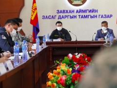 Шадар сайд С.Амарсайхан Завхан аймагт ажиллаж байна 