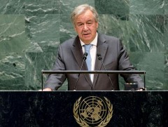 НҮБ-ын тэргүүн дэлхий нийт ангалын ирмэгт зогсч байгааг дахин анхаарууллаа