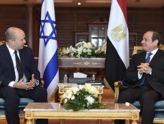 Египет, Израилийн удирдагчид уулзалт хийлээ