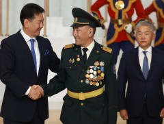 Үндэсний батлан хамгаалахын их сургуулийн 100 жилийн ойг тохиолдуулан төрийн дээд цол, одон, медал..