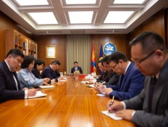 Монгол Улсын Ерөнхийлөгч У.Хүрэлсүх Элчин сайд нарт Итгэмжлэх жуух бичгийг нь гардуулав