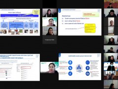УИХ-ын Тамгын газрын ажилтнуудад зориулсан статистик тоон мэдээллийг ашиглах сургалт болов