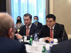 Хийн хоолойн төслийн асуудлаар “Газпром” НХН-ийн Удирдах зөвлөлийн орлогч дарга В.А.Маркеловтой уу..