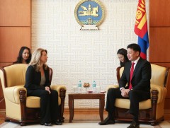 Европын Холбооноос Монгол Улсад суух Элчин сайд Итгэмжлэх жуух бичгээ өргөн барив