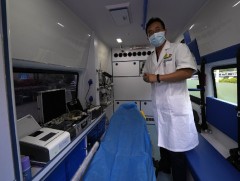 Гуанжоу хотын 2 дугаар нэгдсэн эмнэлэг түргэний автомашинуудаа 5G сүлжээнд холболоо