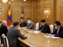 Ерөнхий сайд Л.Оюун-Эрдэнэ АНУ-ын Элчин сайд Майкл Клеческиг хүлээн авч уулзлаа