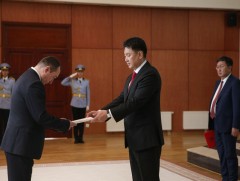 Бүгд Найрамдах Беларусь Улсаас Монгол Улсад суух Онц бөгөөд Бүрэн эрхт Элчин сайд Итгэмжлэх жуух б..